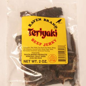 Teriyaki Jerky 2oz Bag