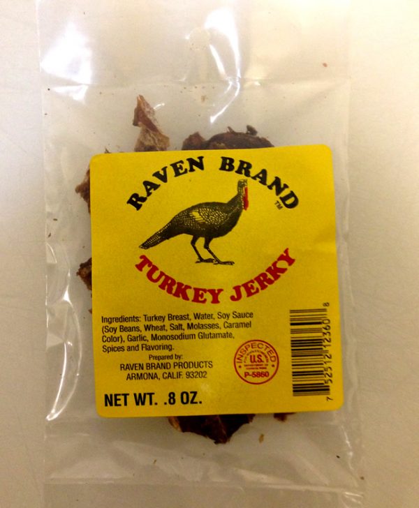 Turkey Jerky .8oz Bag