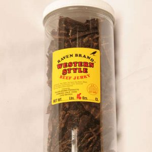 Western Style Jerky Canister 16oz