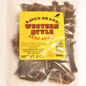 Western Style Jerky 2oz Bag