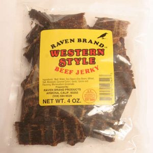 Western Style Jerky 4oz Bag