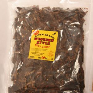 Western Style Jerky HOT 16oz Bag